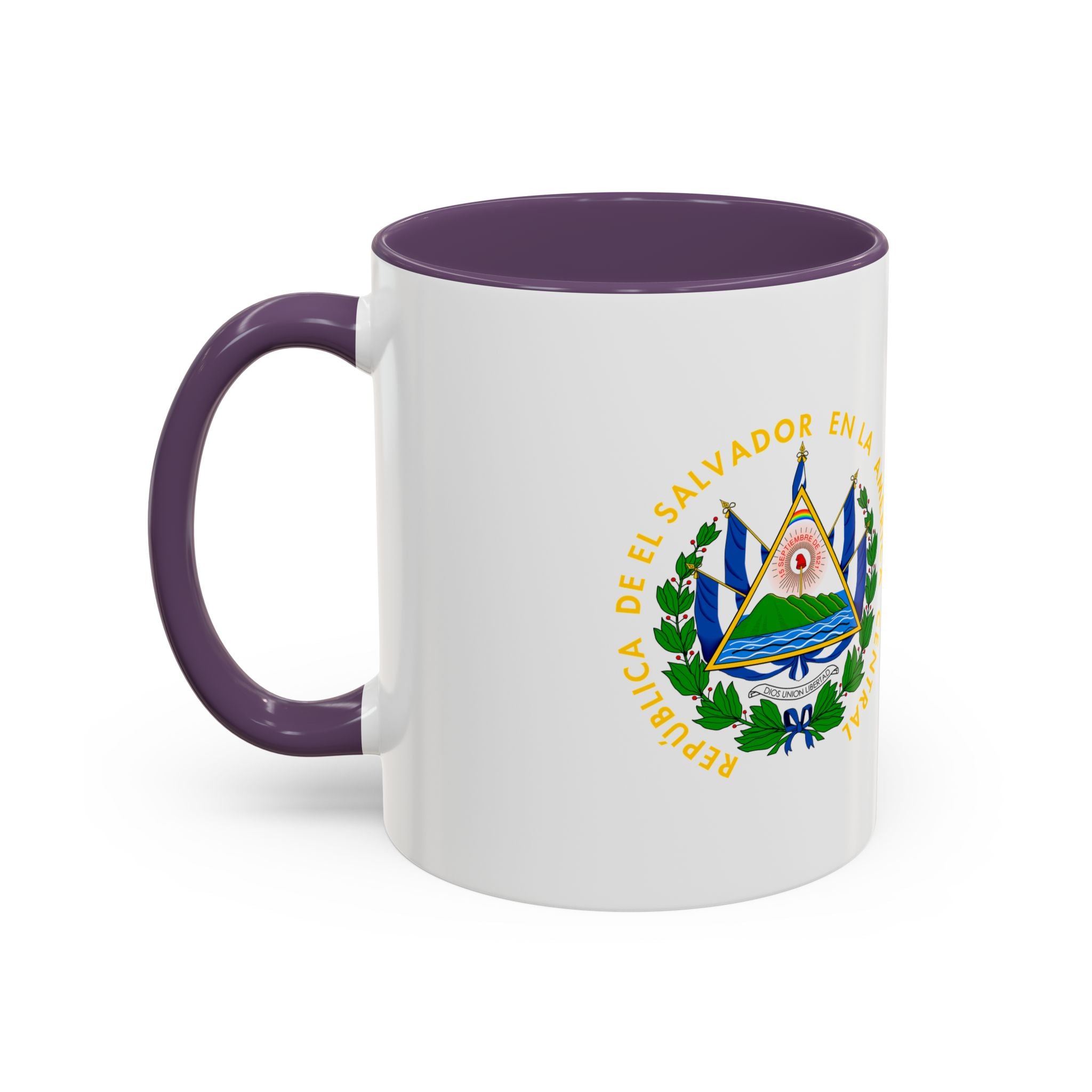 Taza El Salvador Escudo Nacional de El Salvador