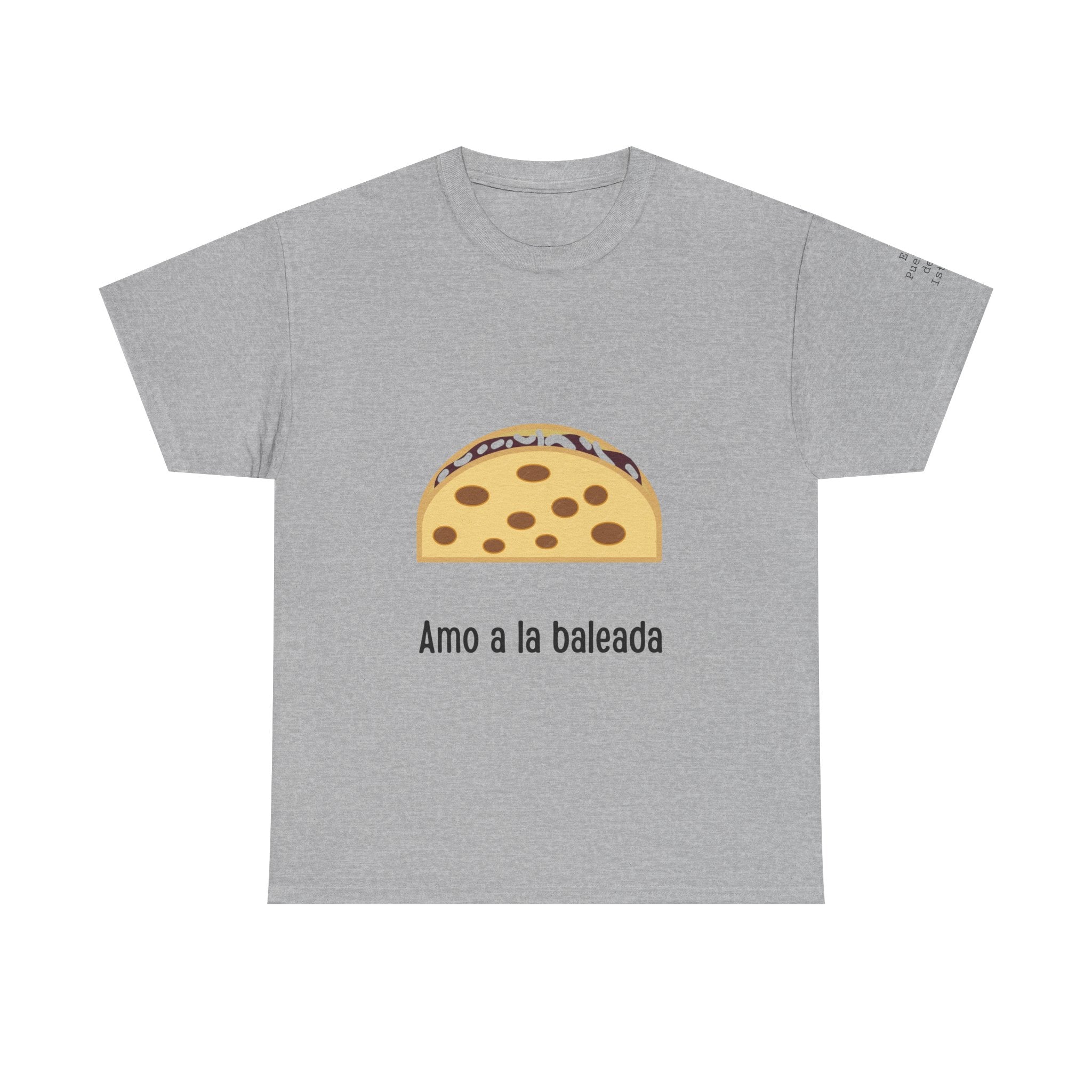 ALGODÓN GRUESO Camiseta de Hombres Honduras Amo a la baleada