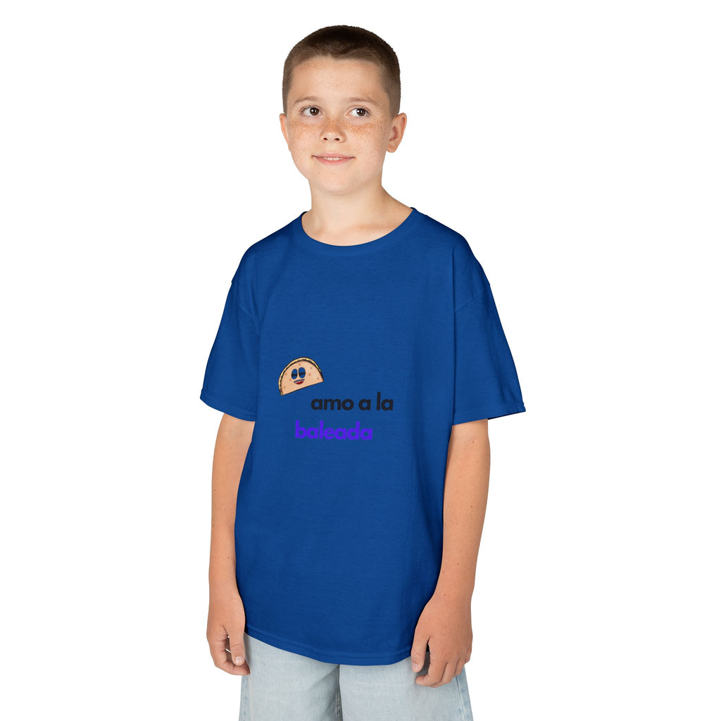 ALGODÓN GRUESO Camiseta de Niños Honduras Amo a la baleada
