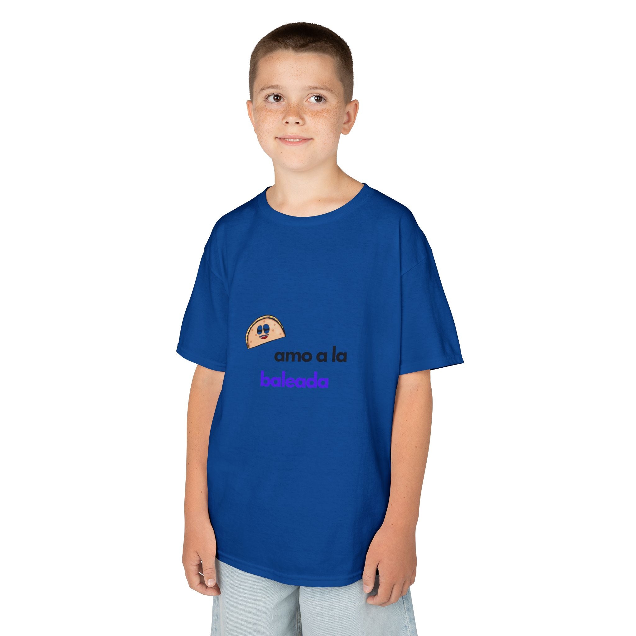 ALGODÓN GRUESO Camiseta de Niños Honduras Amo a la baleada
