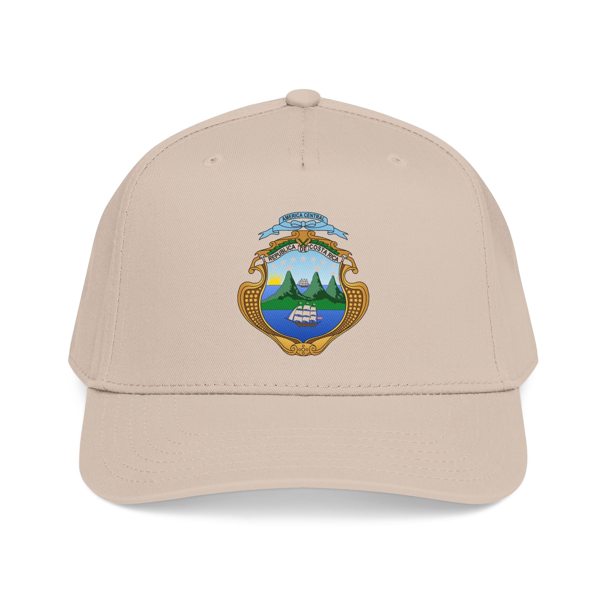 Gorra de béisbol de perfil medio Costa Rica Escudo Nacional de Costa Rica