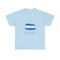 ALGODÓN GRUESO Camiseta de Hombres Nicaragua Bandera de Nicaragua