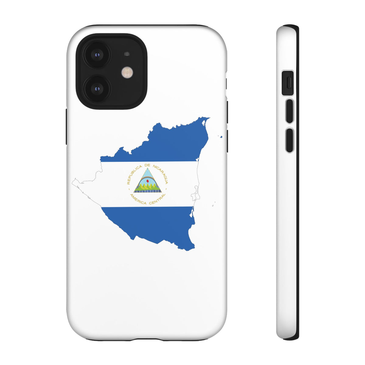 Funda para el móvil iPhone 12 silueta Nicaragua