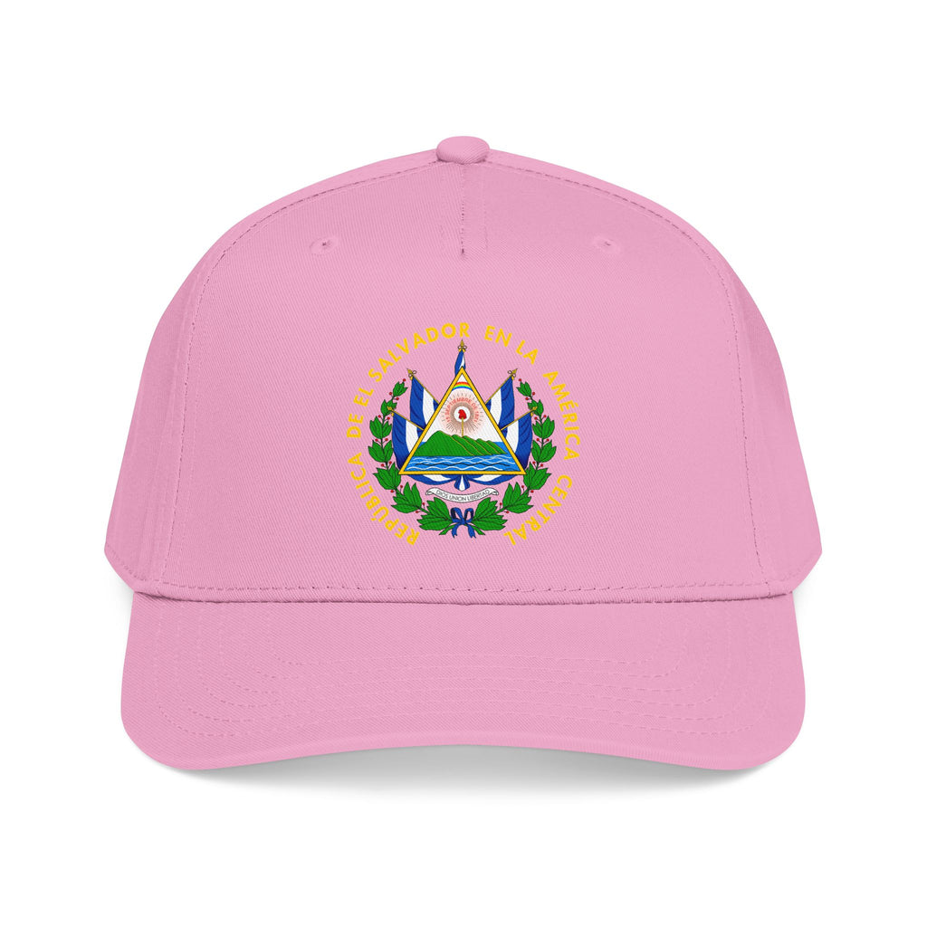 Gorra de béisbol de perfil medio El Salvador Escudo Nacional de El Salvador
