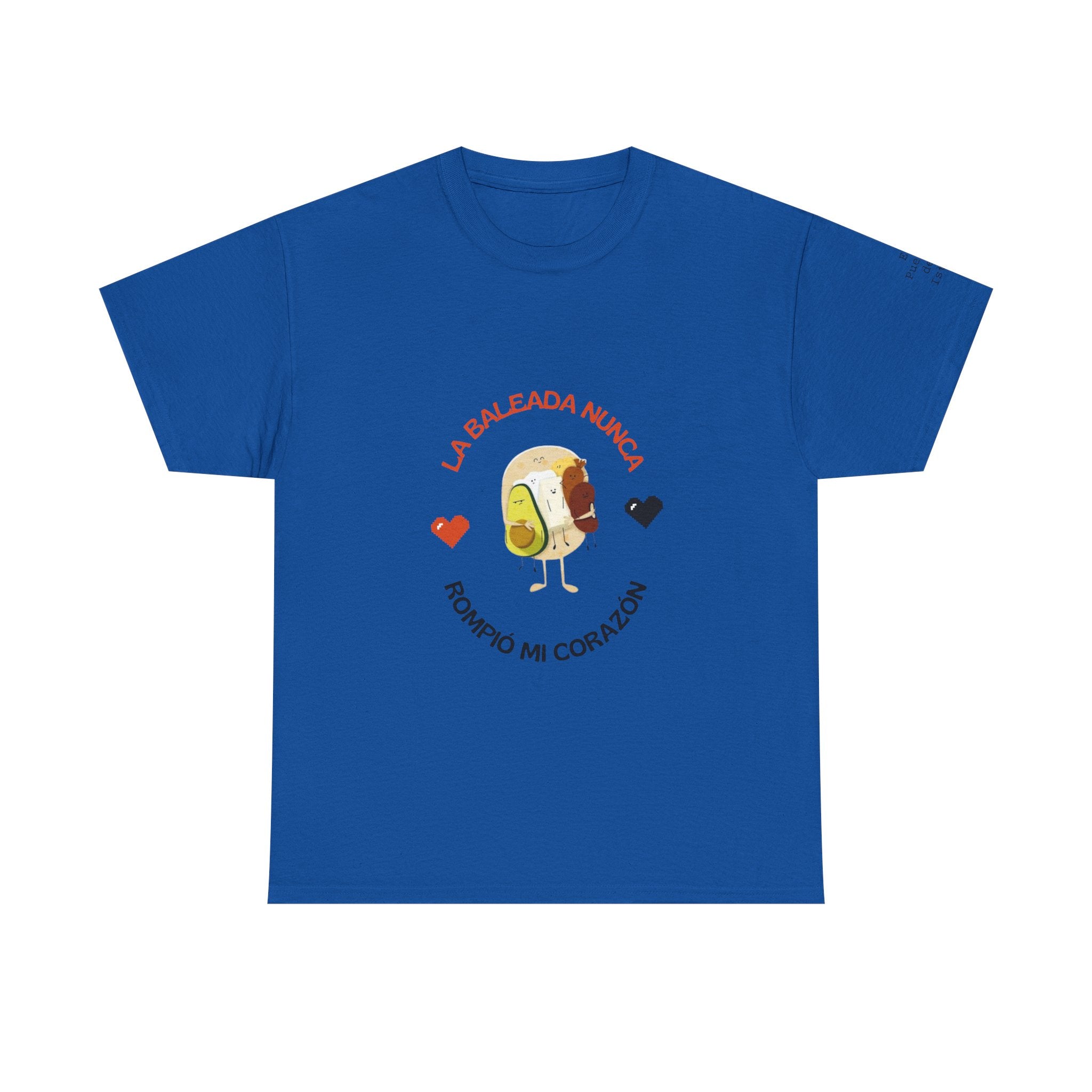 ALGODÓN GRUESO Camiseta de Hombres Honduras La Baleada Nunca Rompió Mi Corazón