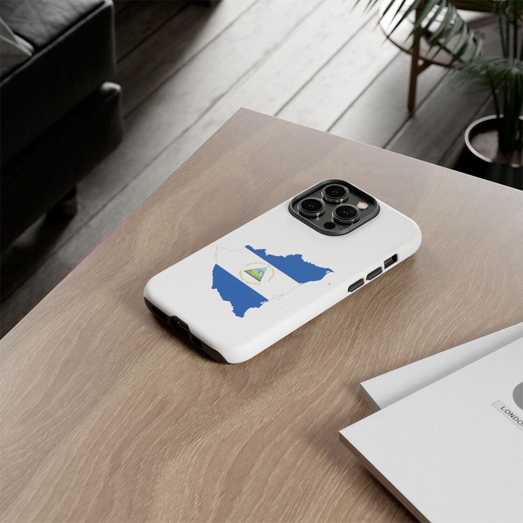 Funda para el móvil iPhone 14 silueta Nicaragua
