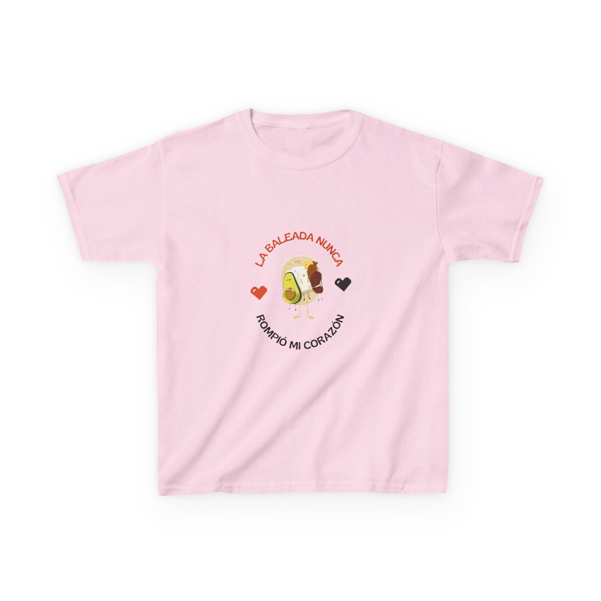 ALGODÓN GRUESO Camiseta de Niñas Honduras La Baleada Nunca Rompió Mi Corazón