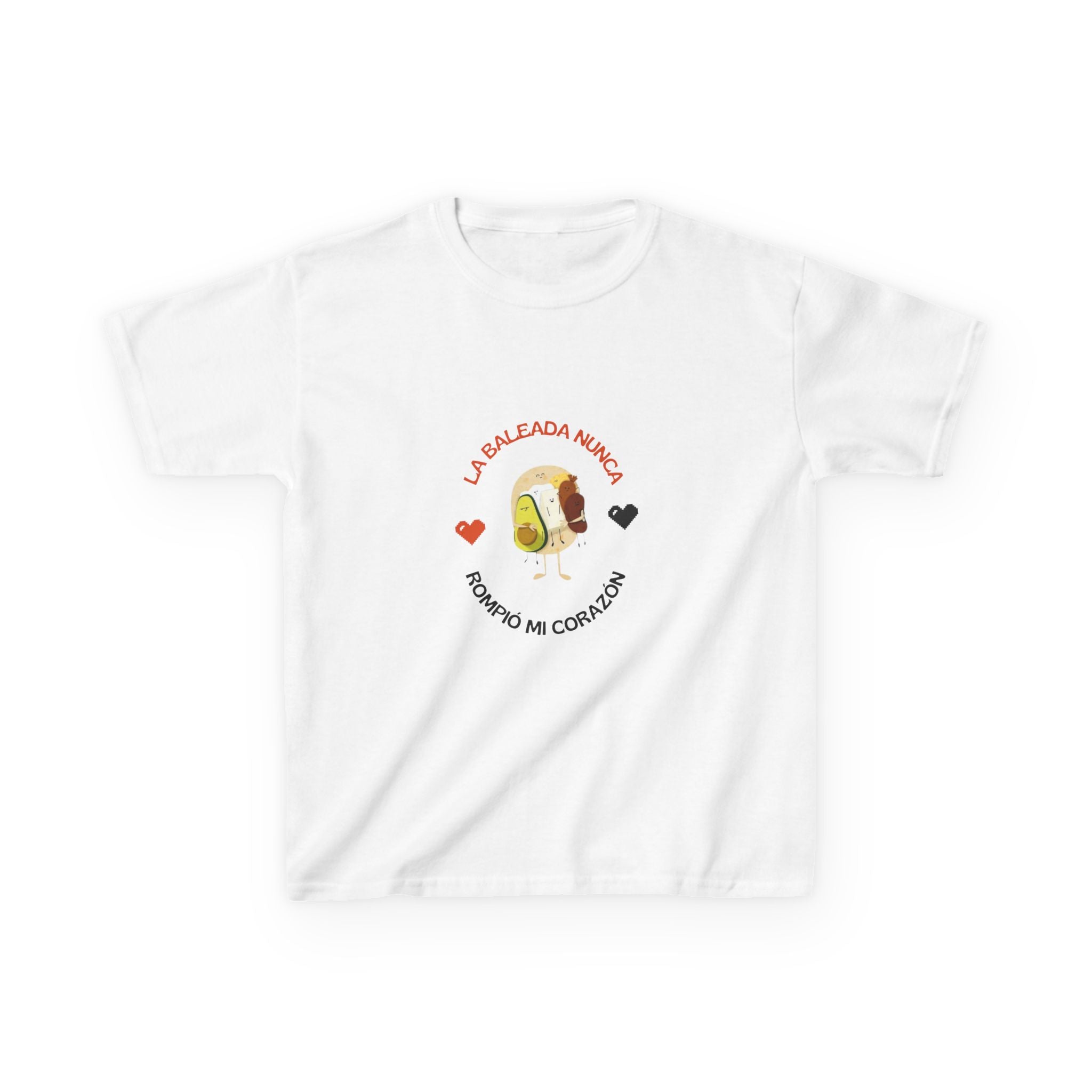 ALGODÓN GRUESO Camiseta de Niñas Honduras La Baleada Nunca Rompió Mi Corazón