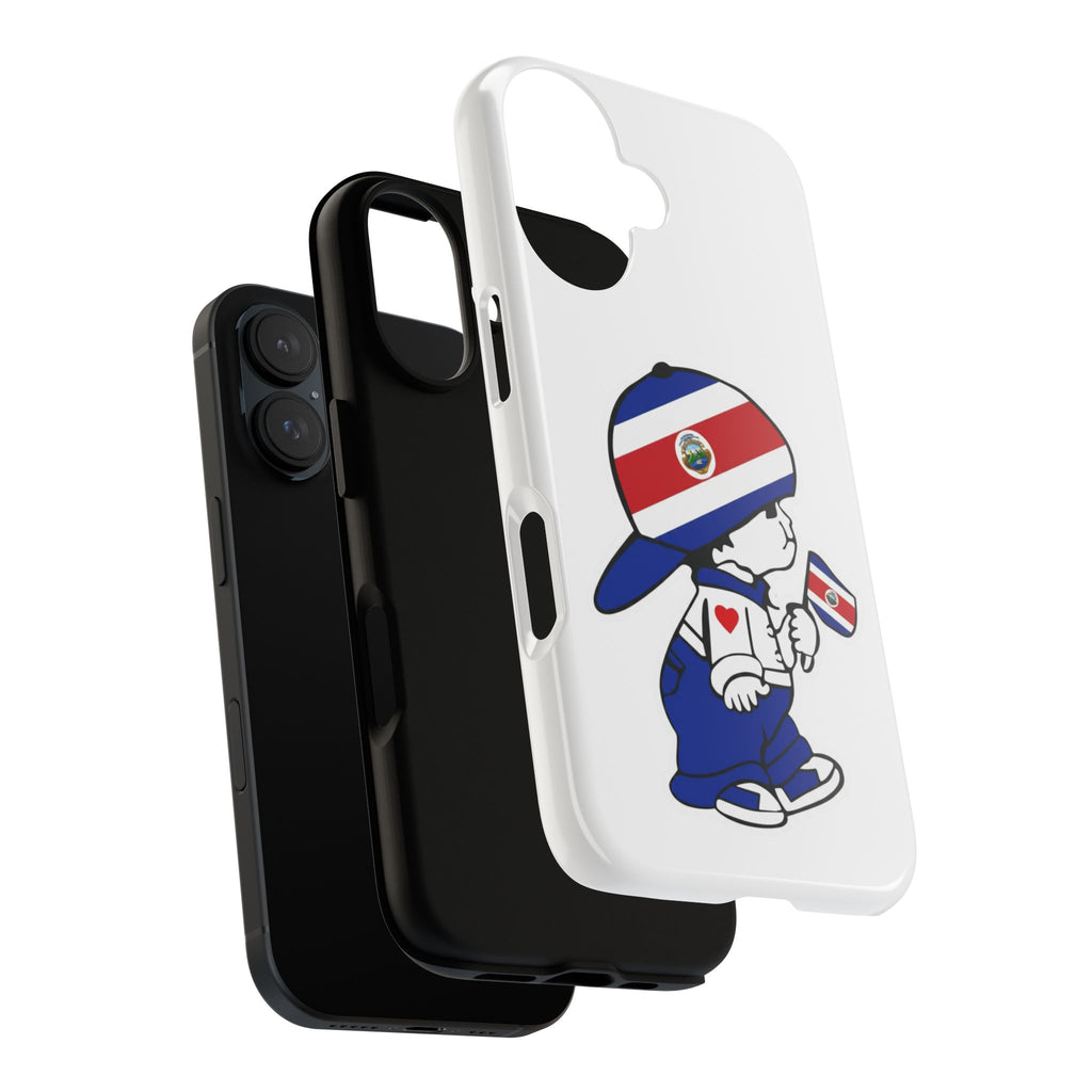 Funda Rigída Protectora para Teléfono iPhone 16 Costa Rica El Niño Tico Original