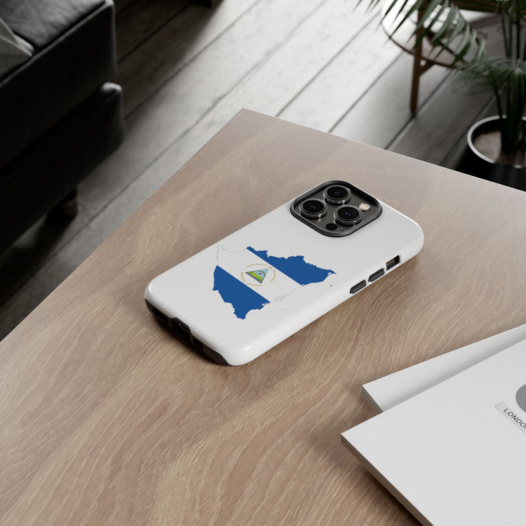 Funda para el móvil iPhone 14 silueta Nicaragua