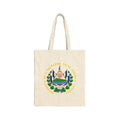 Bolsa de lona de algodón El Salvador Escudo Nacional de El Salvador