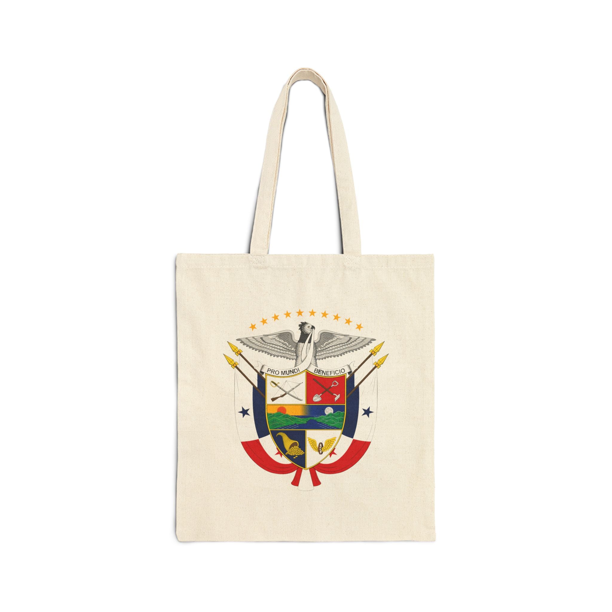 Bolsa de lona de algodón Panamá Escudo Nacional de Panamá