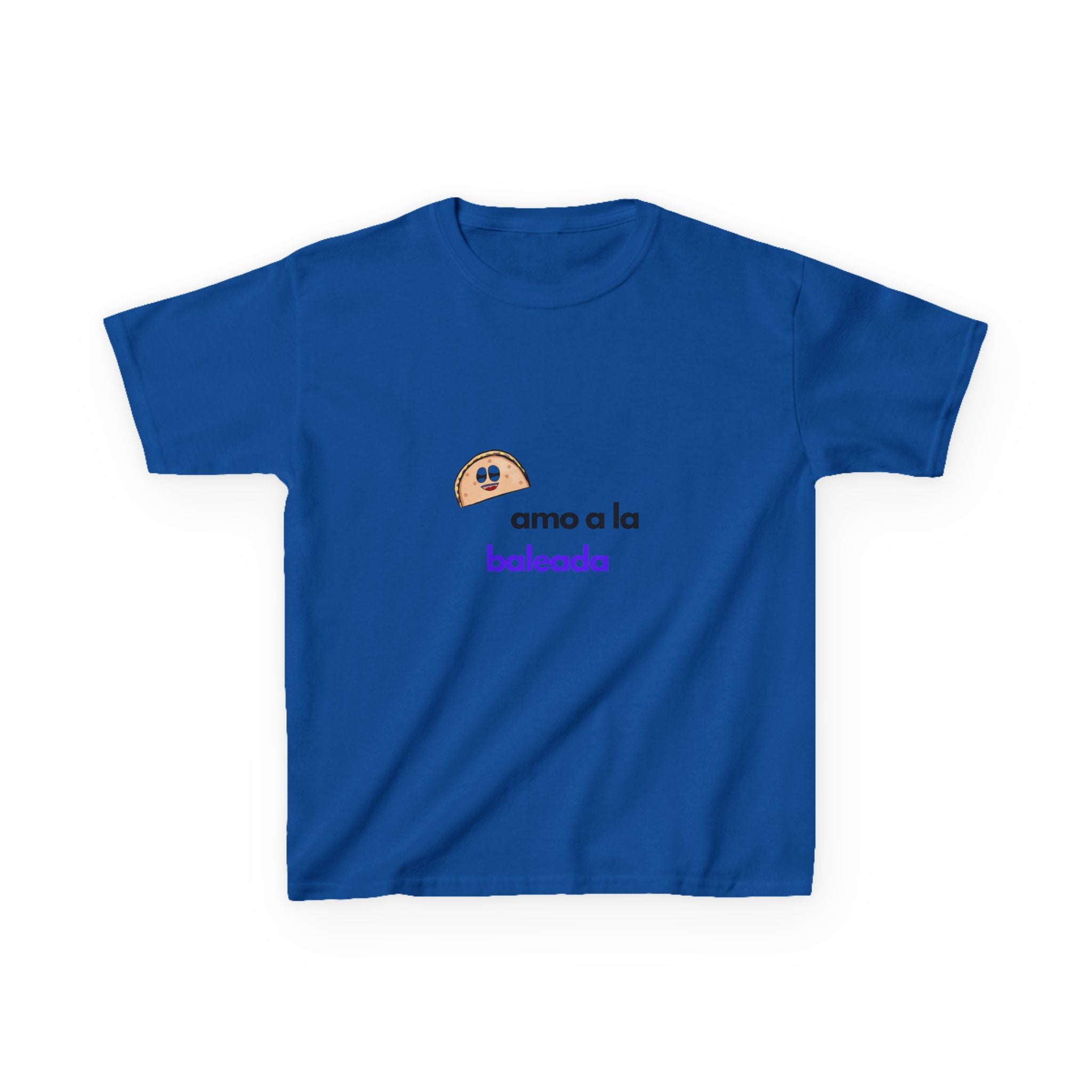 ALGODÓN GRUESO Camiseta de Niños Honduras Amo a la baleada