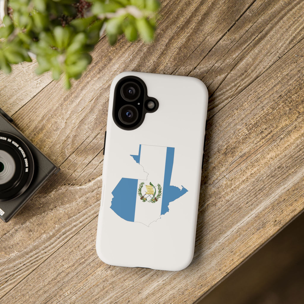 Funda para el móvil iPhone 16 silueta Guatemala