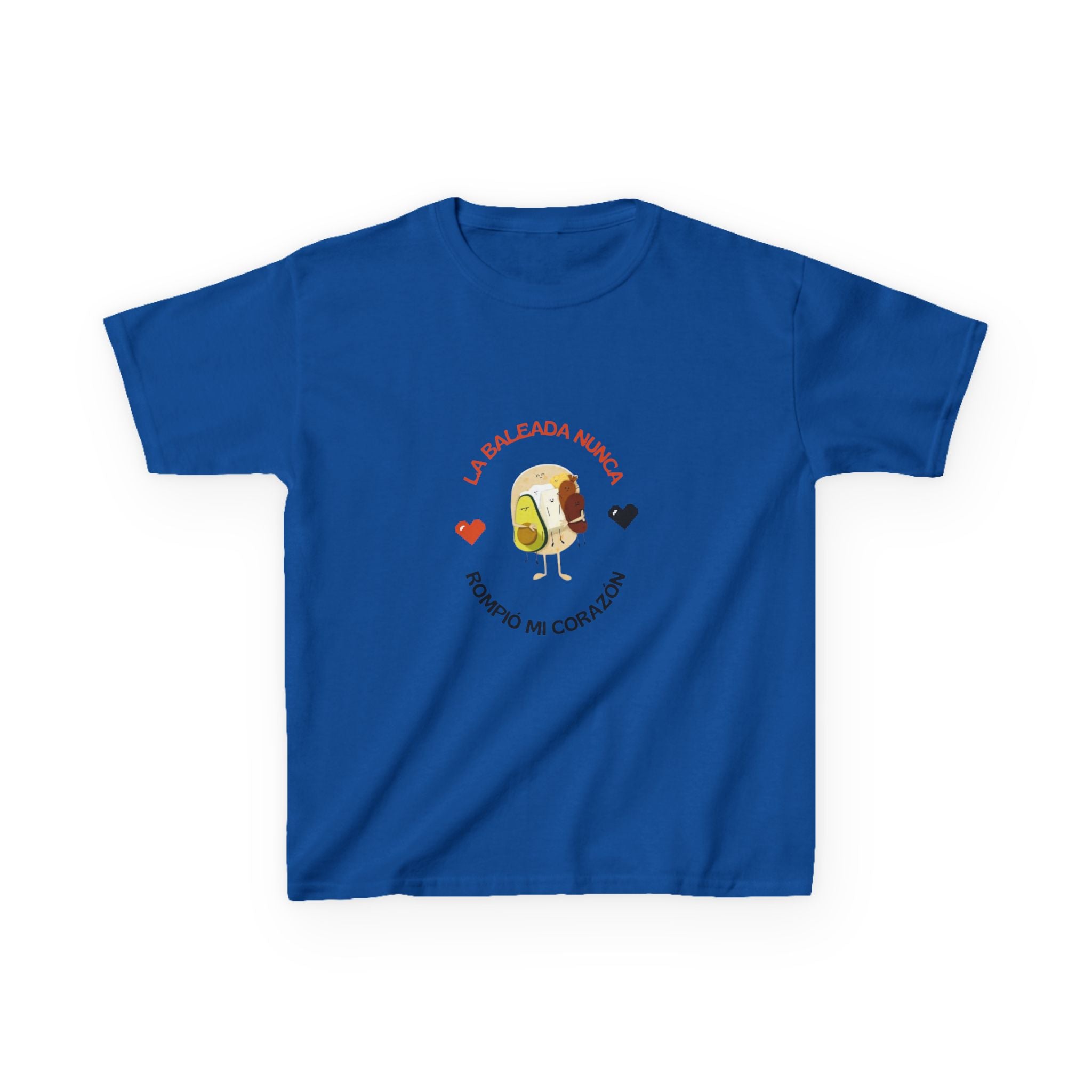 ALGODÓN GRUESO Camiseta de Niñas Honduras La Baleada Nunca Rompió Mi Corazón