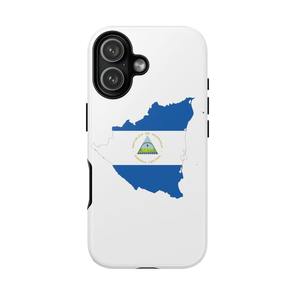 Funda para el móvil iPhone 17 silueta Nicaragua