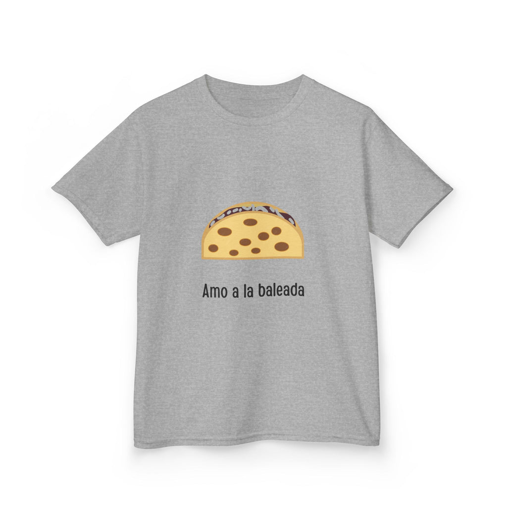 ALGODÓN GRUESO Camiseta de Niños Honduras Amo a la baleada