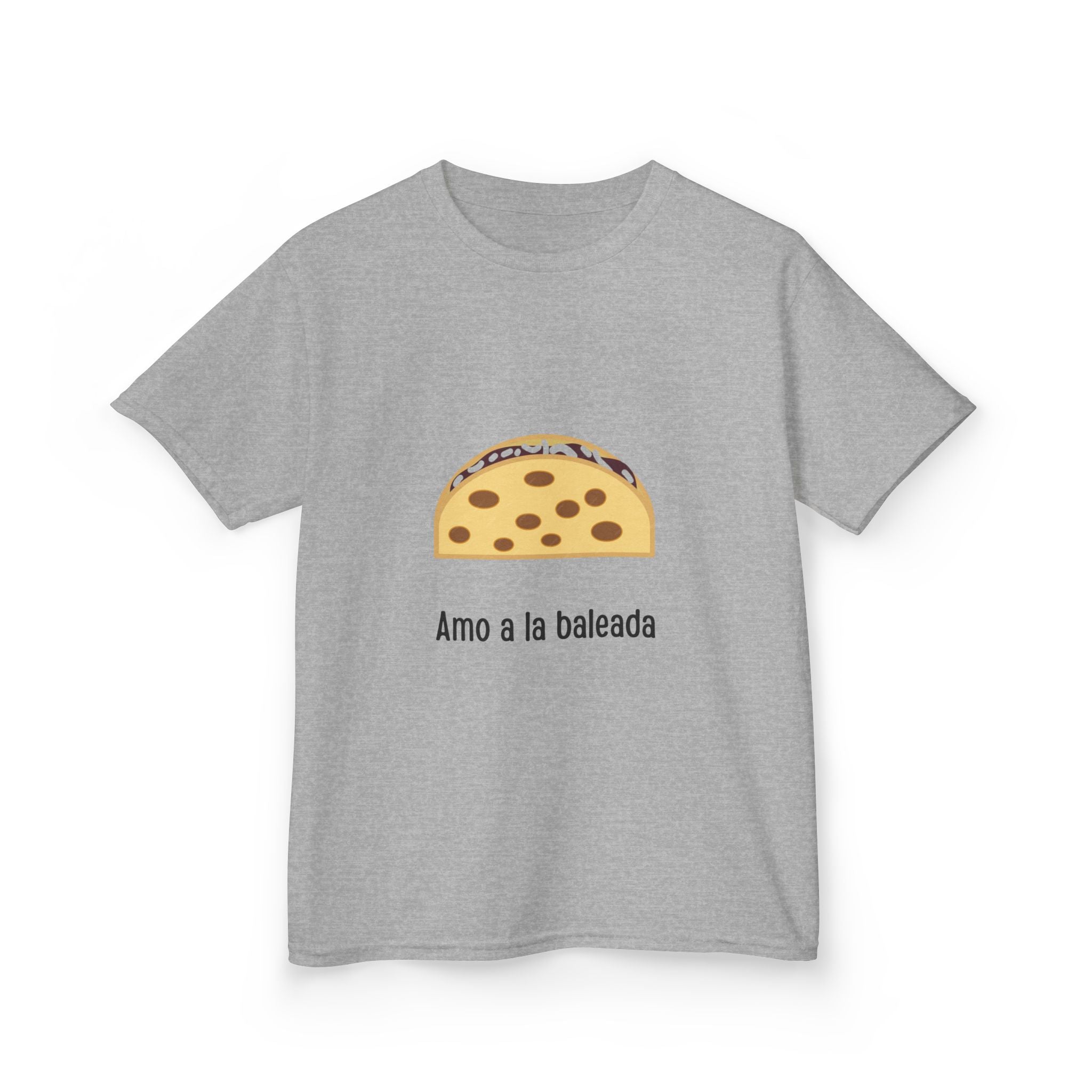 ALGODÓN GRUESO Camiseta de Niños Honduras Amo a la baleada