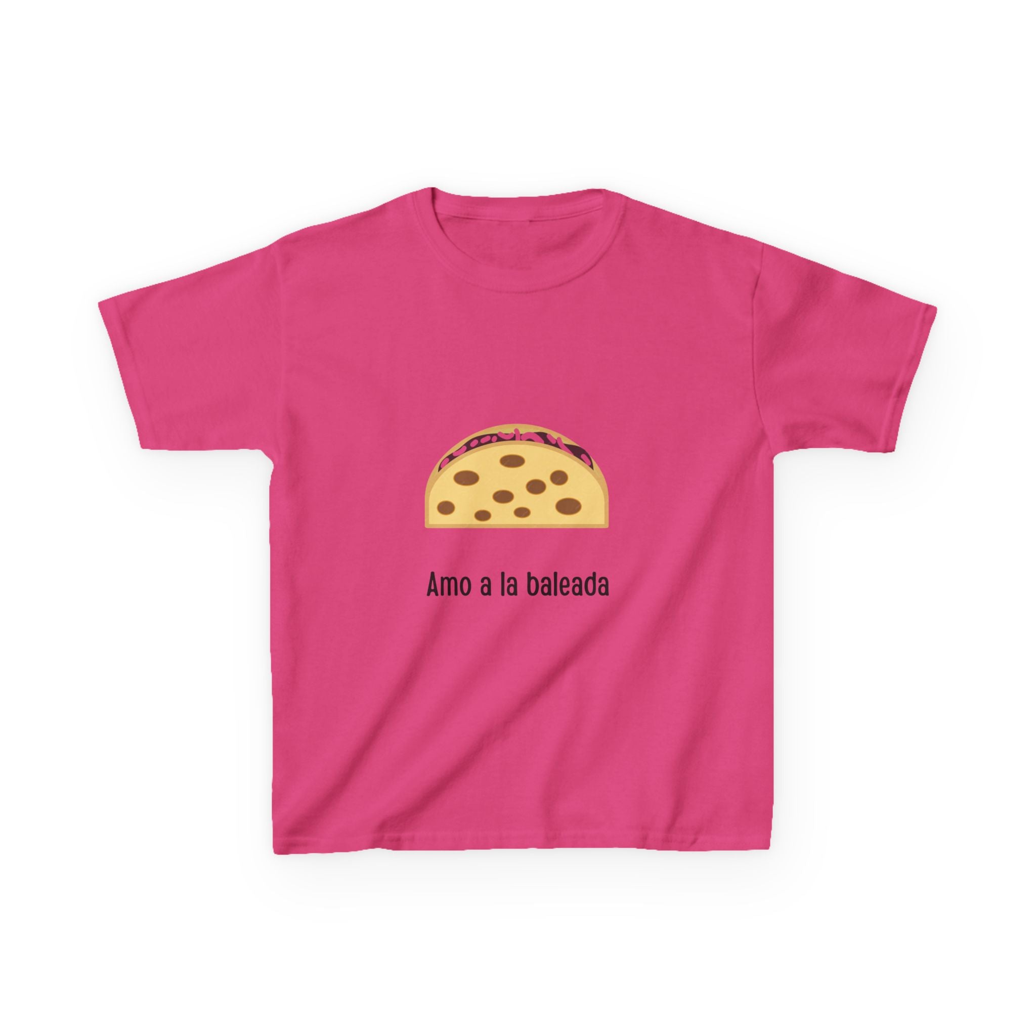 ALGODÓN GRUESO Camiseta de Niños Honduras Amo a la baleada