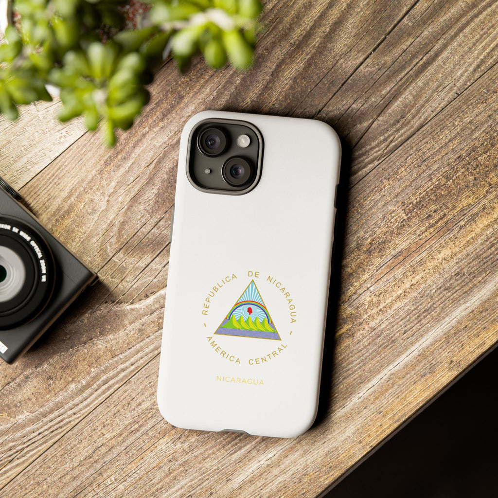 Funda para el móvil iPhone 15 Escudo Nacional de Nicaragua